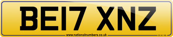 BE17 XNZ