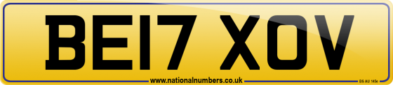 BE17 XOV