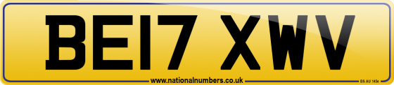 BE17 XWV