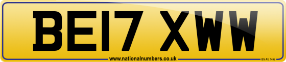BE17 XWW