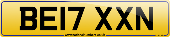 BE17 XXN