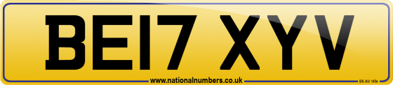 BE17 XYV