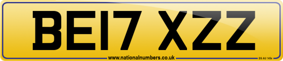 BE17 XZZ