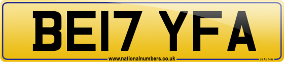 BE17 YFA
