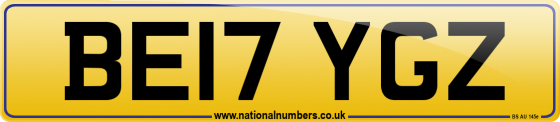 BE17 YGZ