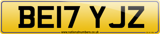 BE17 YJZ