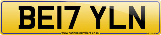 BE17 YLN