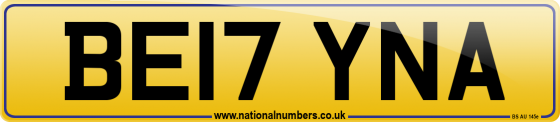 BE17 YNA