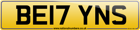 BE17 YNS
