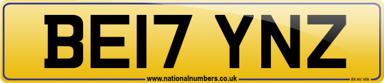 BE17 YNZ