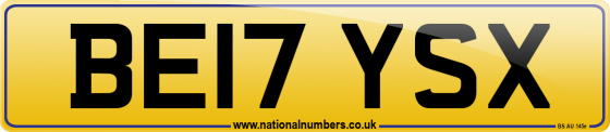 BE17 YSX