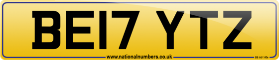 BE17 YTZ