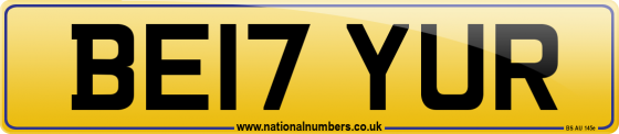 BE17 YUR