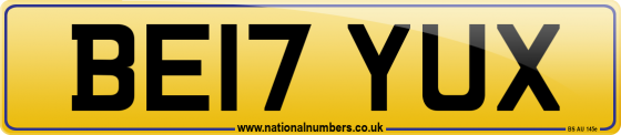 BE17 YUX