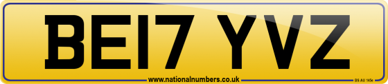 BE17 YVZ