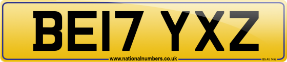 BE17 YXZ