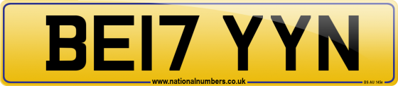 BE17 YYN