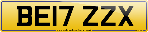 BE17 ZZX