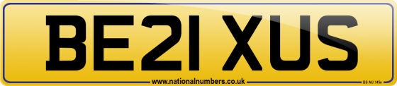 BE21 XUS