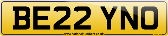 BE22 YNO