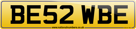BE52 WBE