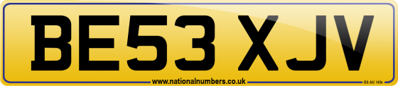 BE53 XJV