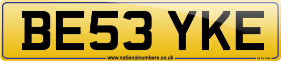 BE53 YKE