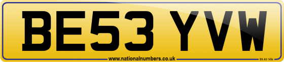 BE53 YVW