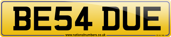 BE54 DUE