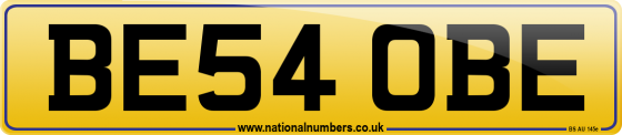 BE54 OBE