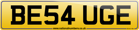 BE54 UGE