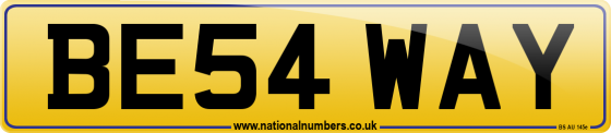 BE54 WAY