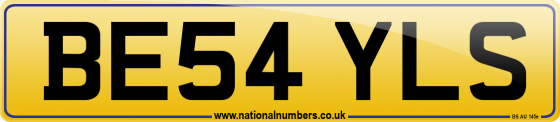 BE54 YLS