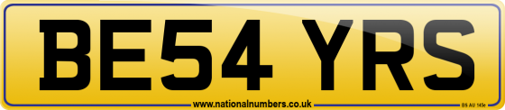 BE54 YRS