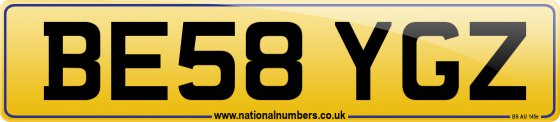 BE58 YGZ