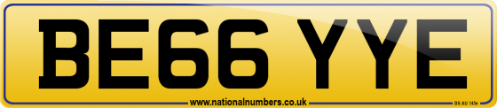 BE66 YYE