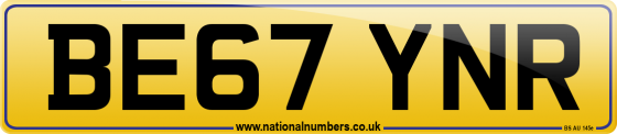 BE67 YNR