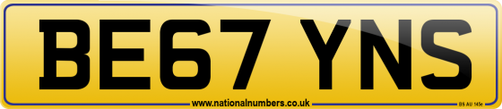 BE67 YNS
