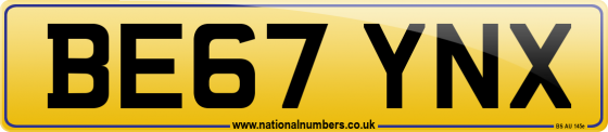 BE67 YNX