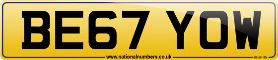 BE67 YOW