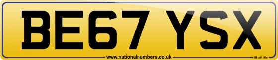 BE67 YSX