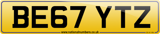 BE67 YTZ
