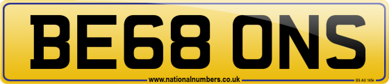 BE68 ONS
