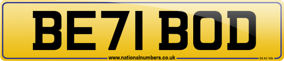 BE71 BOD