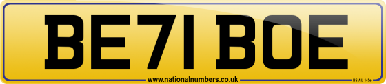 BE71 BOE