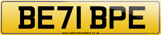 BE71 BPE