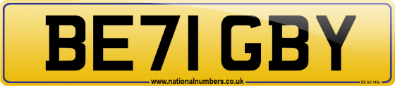 BE71 GBY