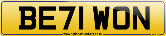 BE71 WON