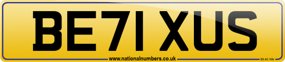 BE71 XUS