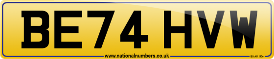 BE74 HVW